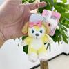 Delightful Soft Plush Dog Chef Doll Keyring Perfect For Gifts And Backpack Decor