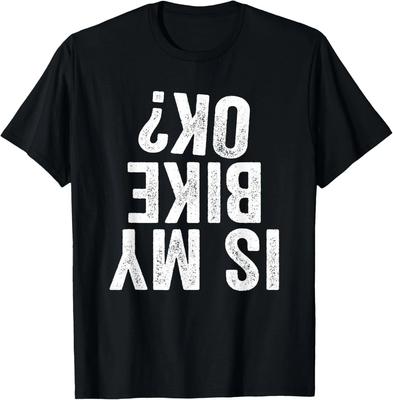 Мой байк в порядке _ Смешная футболка для мотоциклиста, байкера, кроссового мотоцикла, подарок, унисекс