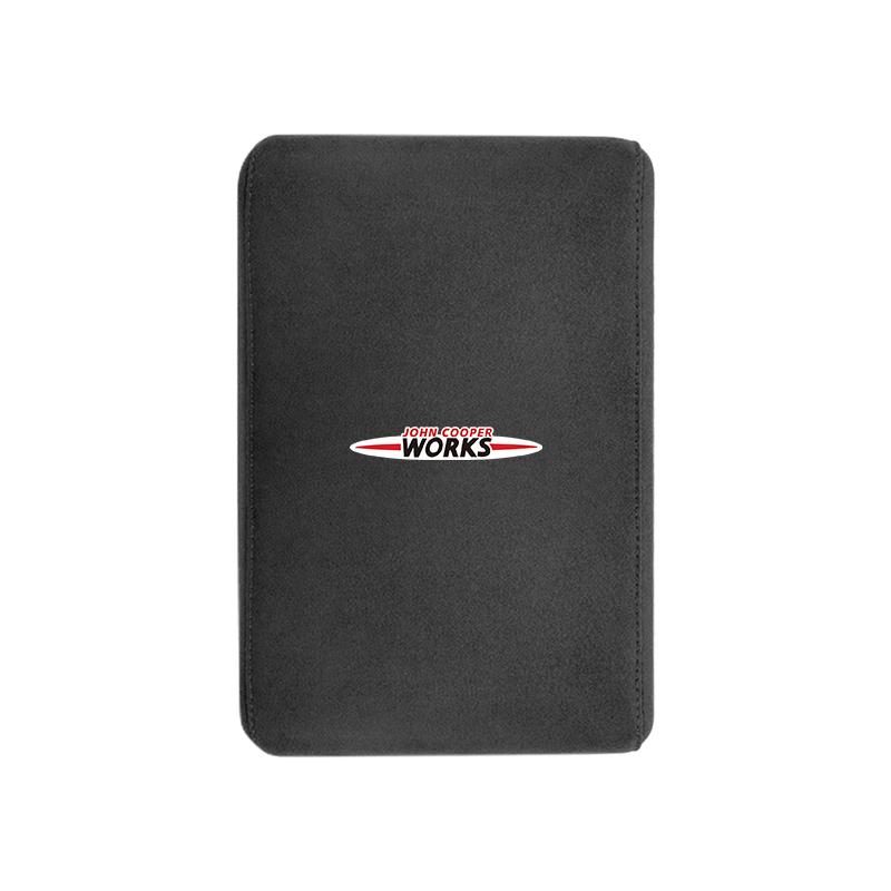 Suede Car Interior Armrest Box Mat Center Console Accessories For BMW Mini Works Cooper F54 F55 F56 F57 F60 R50 R52 R53 R55 R56