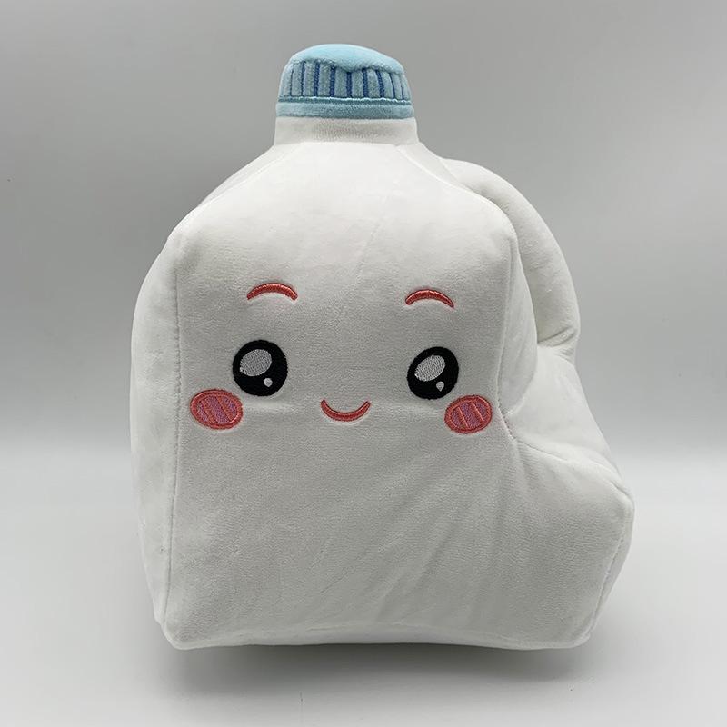 Млечный плюшевый зверек, плюшевый зверек Фокси и квадратный с поющим голосовым ящиком, сладкая плюшевая кукла, мягкая набивка, поющий голосовой ящик