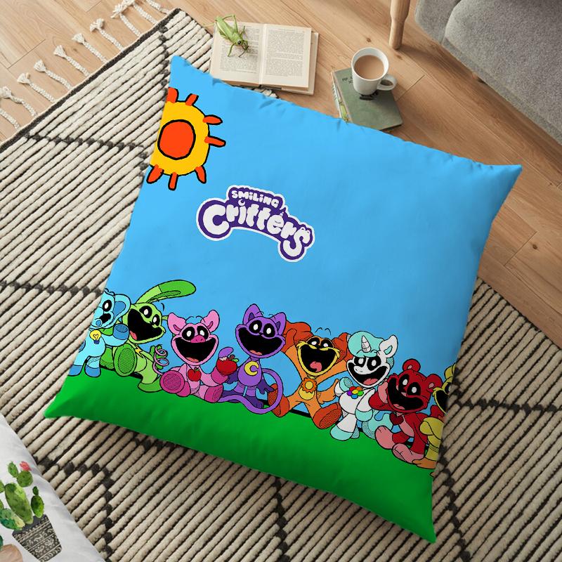 Наволочка с улыбающимся зверьком Catnap Dogday, наволочка для детской спальни, декор для дикой вечеринки, наволочка, детский подарок на день рождения