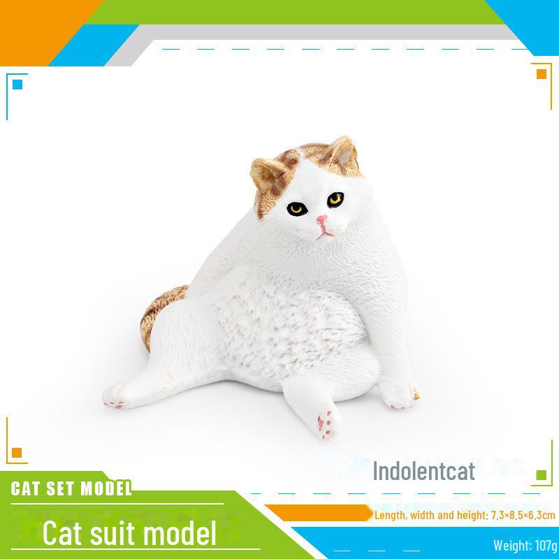 Детский набор игрушек «Черно-белый котенок» — китайские сельские украшения в виде кошечки