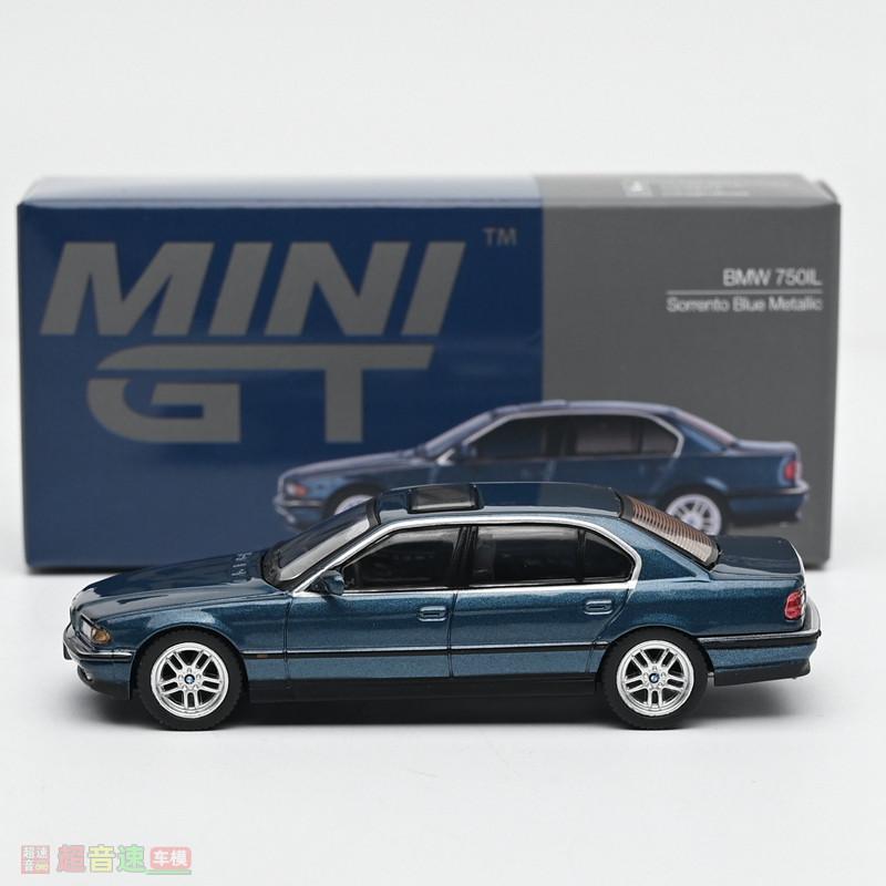 МИНИ ГТ 1:64 BMW 750IL 3D Симуляция Литой Модель Автомобиля, Праздничный Подарок Игрушка для Мальчиков, Предмет Декора для Коллекции Взрослых.
