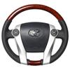РЕАЛЬНЫЙ Руль Серии Серии Серии Prius Коричневое Дерево [10-й Aqua/30-й Prius/40-й Alpha] [Стандартный Хват] 30-1-BRW