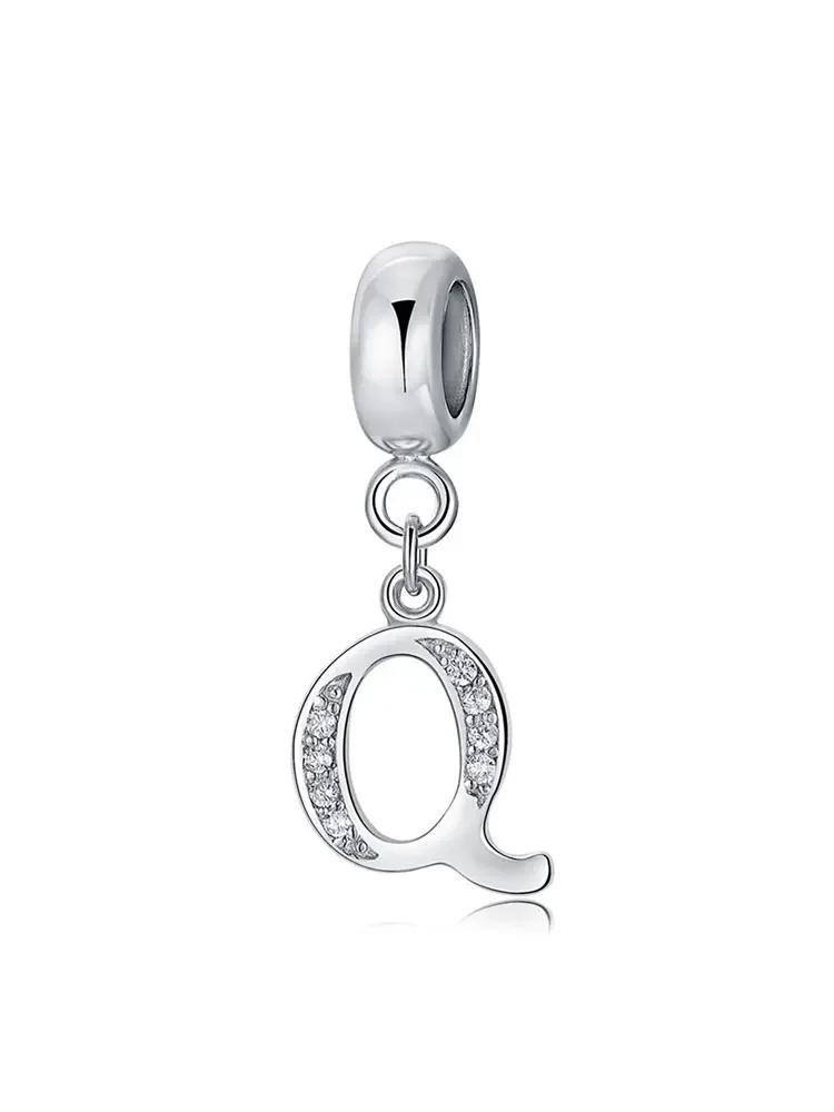 Медь Модные 26 Букв Шарм-Бусина для Женщин Подходят для Браслетов DIY Изготовление Юбилейный Подарок Изысканные Женские Украшения