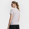Fila Фитнес Классический Минималистичный Базовый Однотонный Дышащий Короткий Рукав Футболка Женские топы Облачно-серый A51W621104FGY