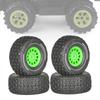 Модель с дистанционным управлением Резиновые автомобильные принадлежности Колесо с бедлоком Комплект шин для грязевой местности Колеса Шины Съемные Детали для тонкой настройки автомобиля