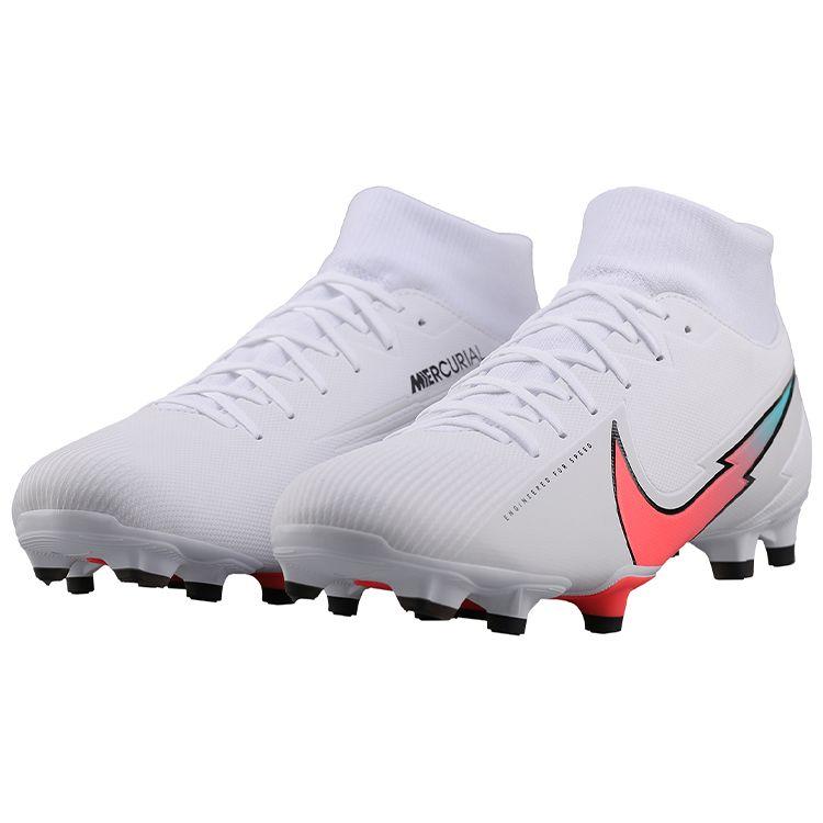 Nike Mercurial Superfly 7 Academy MG White Crimson Jade Unisex Sneakers Photon-Dust Hyper-Jade Flash-Crimson AT7946-163