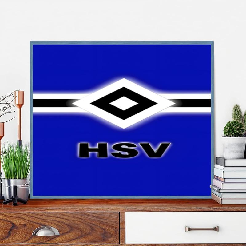 Hambur-ger Of Victory Symbol Printed Diamond for Adults, DIY 5D Diamond Painting Kit for Beginners, for Home Wall Decor Without a frame Gifts