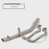 CBR500R/CB500R Stainless Steel Full Exhaust Front Section