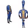 Аутентичный косплей выжившего из Fallout 4 Костюм-боди Найт из Убежища 111 на Хэллоуин
