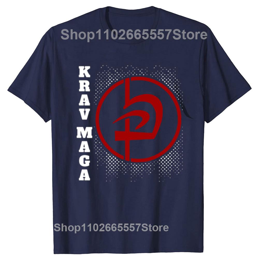 Funny Krav Maga Israeli Self Defense System Graphic Tshirts Unisex Fashion Casual Tshirt 100 Cotton Loose Oversized T Shirt