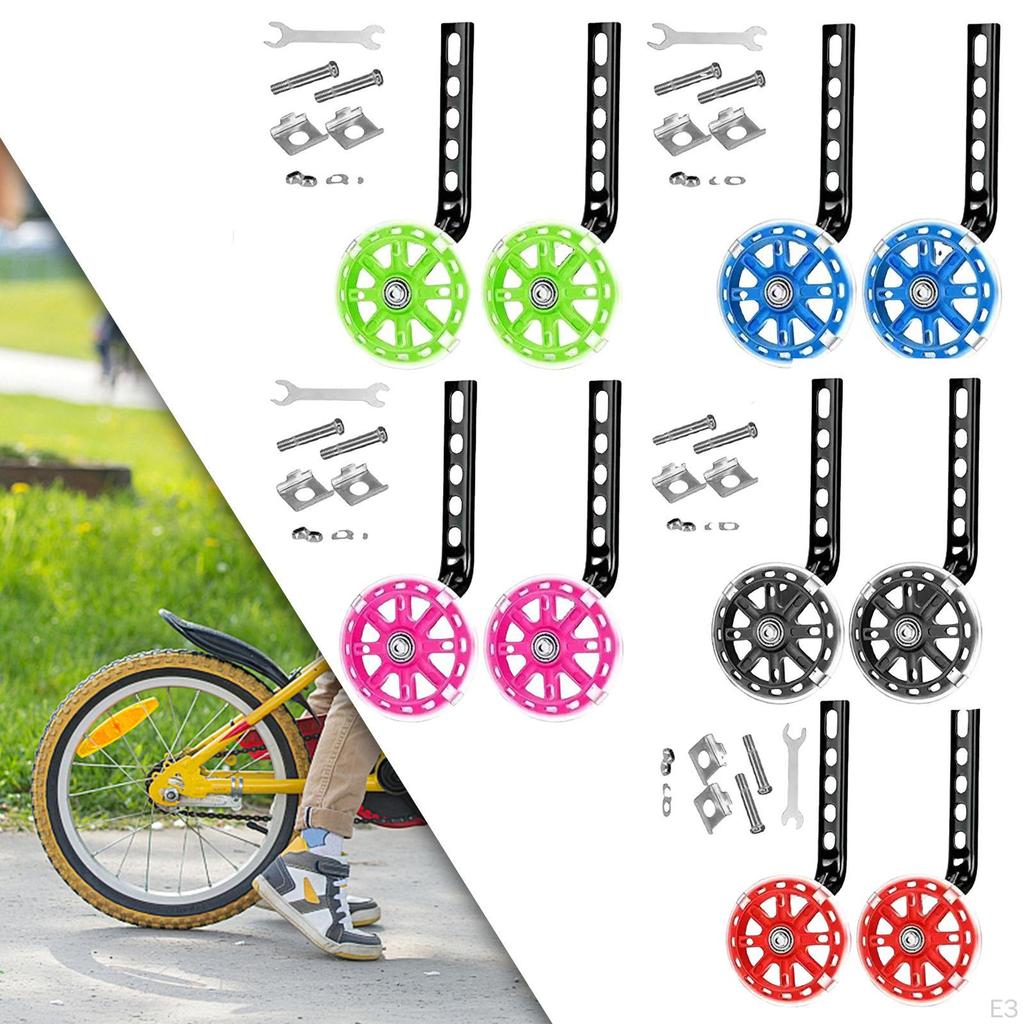 Adjustable Kids Bike Stabilizers for Outdoor Riding
