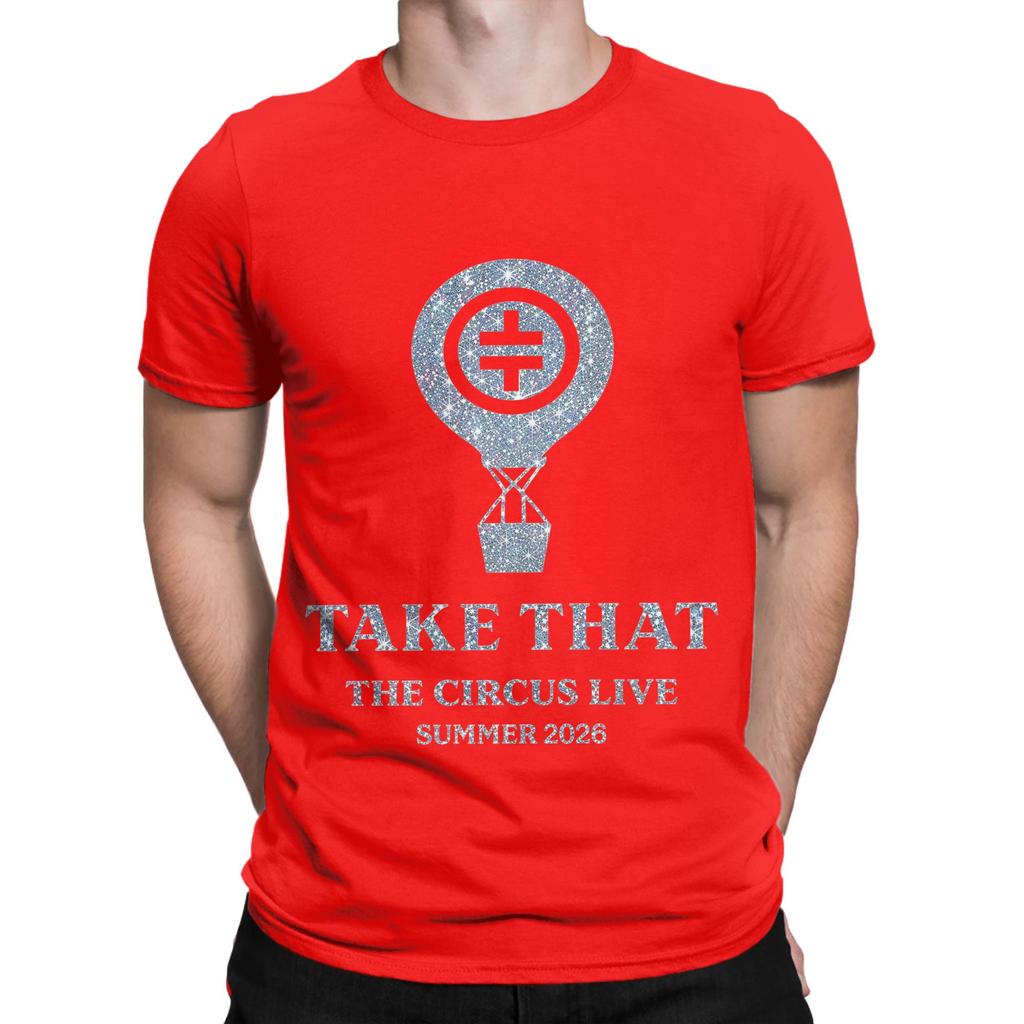 Take That The Circus Live Tour 2026 Graphic Printed T Shirt For Unisex Unisex Pure Cotton Tee Shirt Clothing