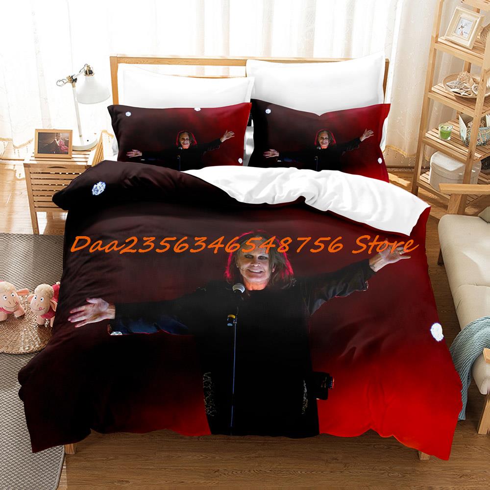 Comforter Ozzy Osbourne Bedding Set Single Twin Full Queen King Size Bed Set Aldult Kid Bedroom s Hip Hop Bed