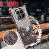 Браслет-подставка-бабочка для телефона Honor Magic 7 Lite X9C X9A X9B X6A X6B X8A X8B X8C X7A Блестящая противоударная крышка