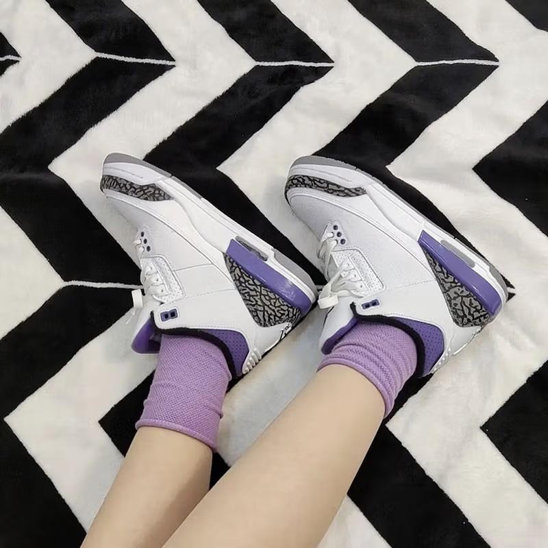 Jordan 3 Ретро Темный Ирис GS DM0967-105