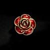 Simple Camellia Brooch, High-End Female Personality Temperament, Enamel Color Brooch, Exquisite Coat Pin With Jewelry