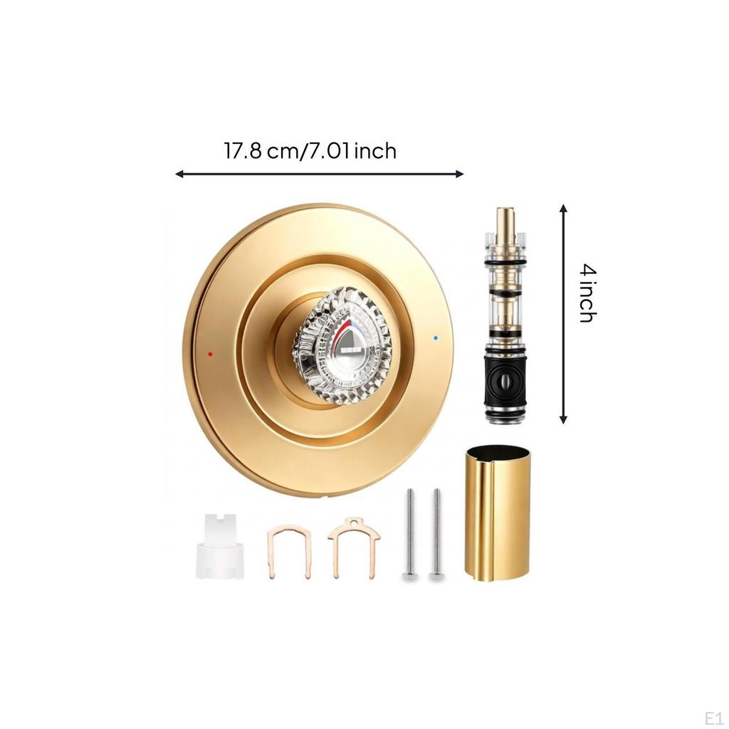 Shower Kit with Replacement Escutcheon Compatible Hardware for