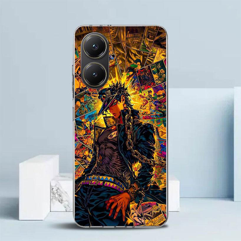 JoJo's Bizarre Adventure Куджо Джотаро Мягкий Чехол для Xiaomi Poco F7 Ultra X7 X6 X5 Pro M7 Чехол для Телефона Redmi 15 15C 13 13C 12 12C 1