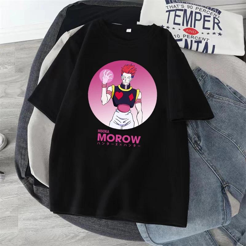 Y2k Women T Shirt Hunter X Hunter Kawaii Japanese Anime T-shirt Harajuku Fashion Casual Funny T-shirts Short Sleeve Summer Tops