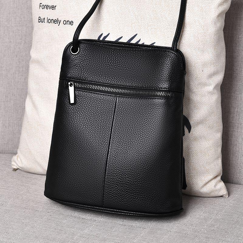 Сумка женская 2023 Простая сумка-мешок Большая вместительная кожаная сумка через плечо Женская сумка Ins