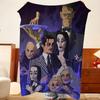 Мультяшное одеяло The A-Addams F-Family, легкое, уютное, прочное, моющееся, милое, классное