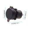 Prise USB Moto - Lumitecs US11 - 12V - Étanche - Compatible Yamaha R7/Ténéré 700