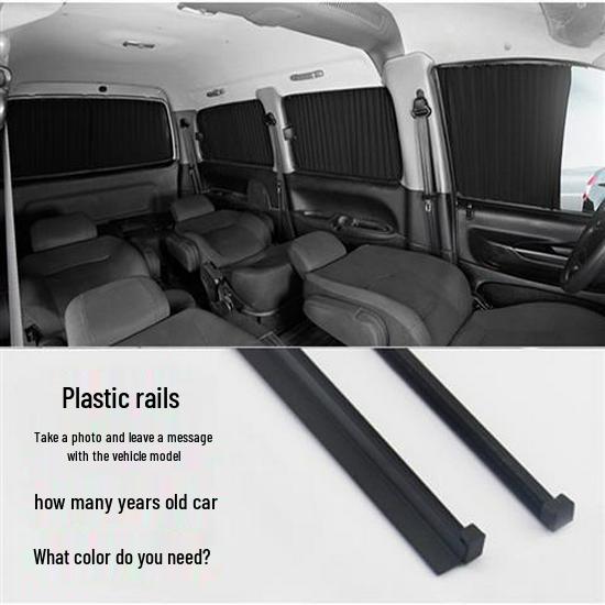 Солнцезащитные шторки для Ford Edge – Направляющая из алюминиевого сплава, Автомобильные шторки для затенения