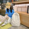 Fashion Floral Backpack For Women Waterproof Nylon Rucksack Teenager Large Capacity Student School Bag Travel Girls AVE