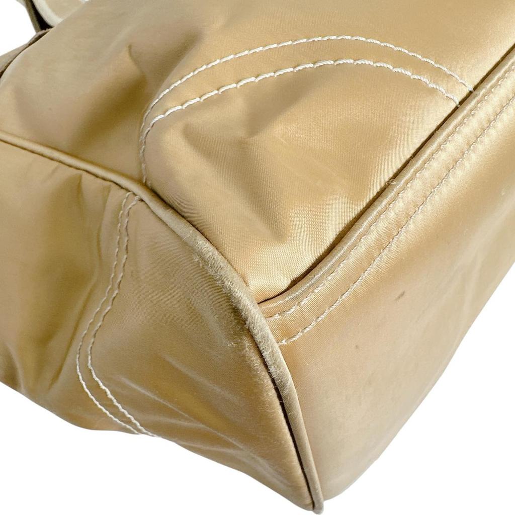 Coach Женская сумка через плечо Ashley Dot, нейлон, коричневая, B1481-F20027, б/у