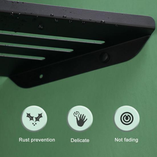 1/2 шт. угловые полки для ванной комнаты, нержавеющая сталь 304, простая установка, душевая стойка с дренажным дизайном