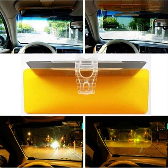 Car Sun Visor Anti-Glare Blocker UV Fold Flip Down Clarity Clear View Sunshade