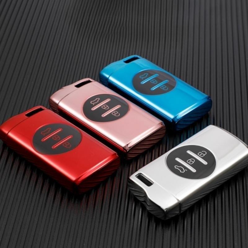 Чехол для ключей из ТПУ для Chery Tiggo 8 Arrizo 5 7 Pro EQ7 5x 3x Tiggo 7, умный держатель, кольцо, защитные аксессуары, чехол