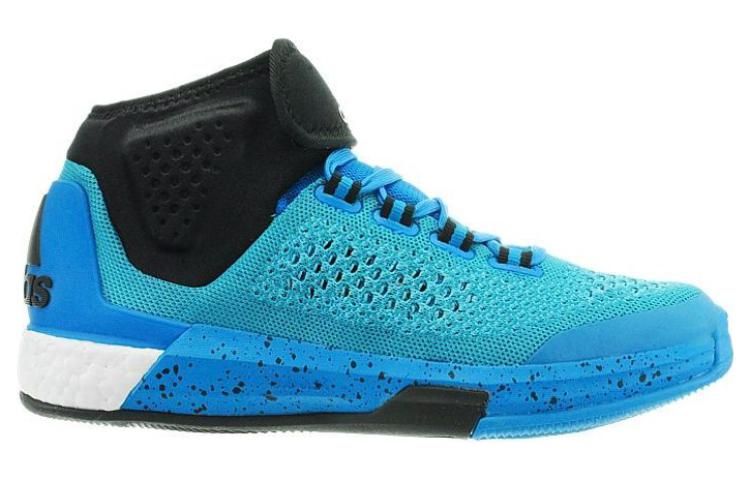 adidas Crazylight Boost Амортизация Устойчивые к истиранию Дышащие Средняя высота Кроссовки Мужские Синий S85465