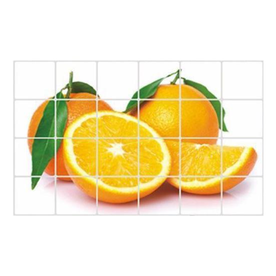 Маслостойкая наклейка на стену кухни Цветок Овощ Фрукт Дельфин самоклеящаяся водостойкая термостойкая ванная комната Кухня настенное искусство Наклейка Украшение MIT