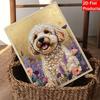 DIY холст с жемчужной картиной дизайн собаки блестящий 3D набор для бисерного искусства творческое хобби для декора стены гостиной