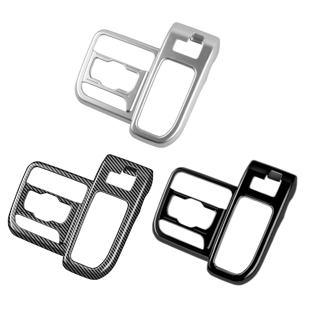 Для Suzuki Spacia Custom 2024 карбоновый салон автоматическая коробка передач панель крышка рамка отделка наклейка автомобильные аксессуары