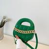 Chic Saddle Bag Stylish Handbag For Autumn Perfect For Casual Outfits In Black White Pink And Green