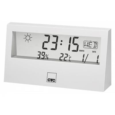 Метеостанция CTC с функцией часов WSU 7022 Белый