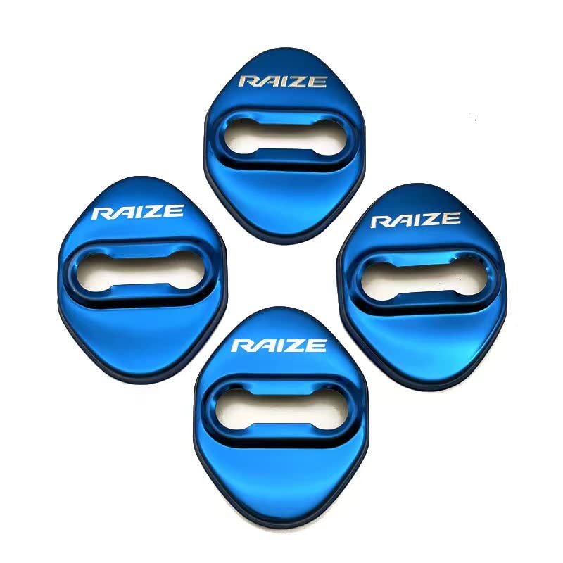 ОКЕЙОХИНН Накладка на скобу замка двери Toyota Rise Хромированные аксессуары Детали интерьера Зеркальная нержавеющая сталь 4 шт. Легко установить Новый RAIZE Ноябрь