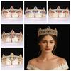 Стразы Королевская Корона Украшения для Торта Королева Принцесса Тиара Свадебная Корона Аксессуары для Волос