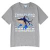 Tralalero Tralala Funny Humor Shark Meme T-shirt Men Women Clothes Fashion Gothic Vintage T-shirts Casual Oversized T Shirt Tops