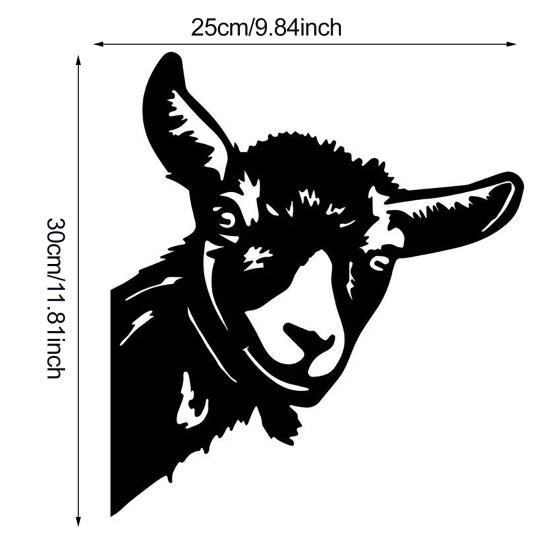 Знак силуэта снежного человека Peek-a-Boo, металлический знак садового искусства, знак с защитным покрытием от непогоды, знак с изображением животных, наружное украшение для деревьев, заборов, газонов, патио