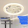 New Ceiling Fan Light, Living Room Bedroom, Modern and Simple Home with Remote Control and Lighting, Dining Room LED Fan Light