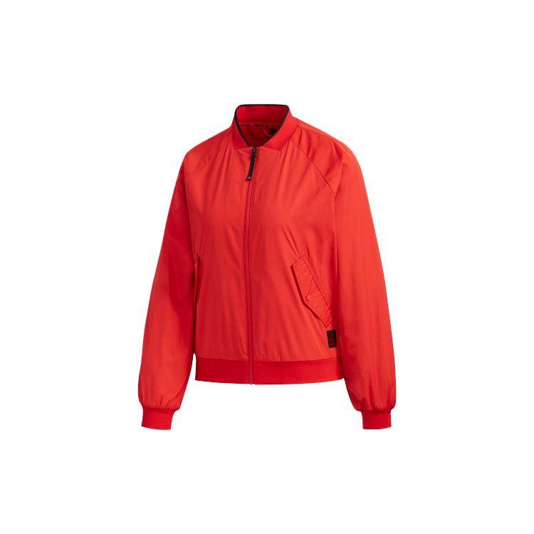 Adidas Тканая куртка CNY на подкладке из шерпа женская верхняя одежда красная FU6236