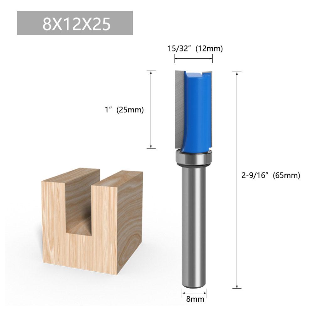 Shank Flush Router Bit Trim Router Bit Woodworking 1pc