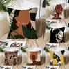 1 шт. Наволочка для подушки с африканскими женщинами, квадратная подушка, спальня, диван, отдых, комфортная подушка, автомобиль, гостиная, украшение для дома, 40X40