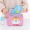 Cartoon Lunch Bag Portable Insulated Thermal Lunch Box Picnic Supplies Bags Milk Bottle for Women Girl Kids Children