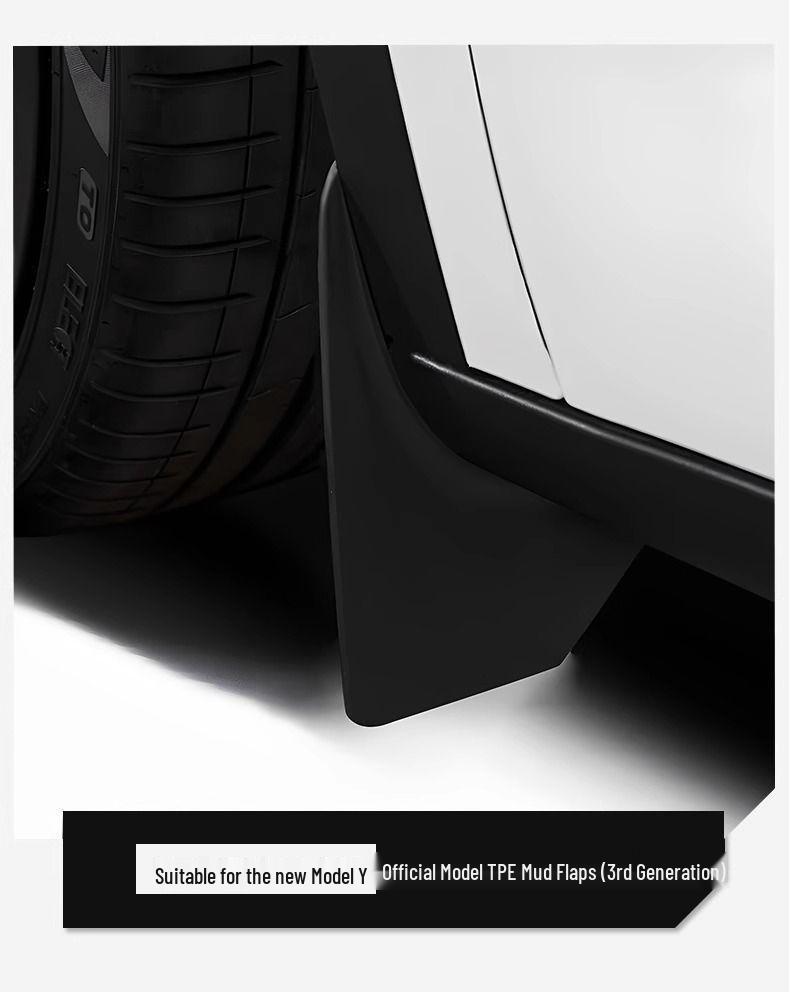 Invisible Mudguard for Tesla Model Y/3 Facelift - Hidden Car Decoration Accessories